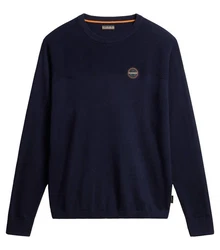 Napapijri Strickpullover DERRI C (1-tlg) Dunkelblau