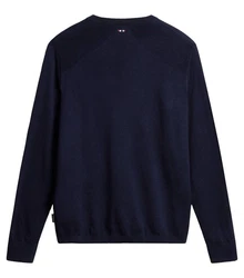 Napapijri Strickpullover DERRI C (1-tlg) Dunkelblau