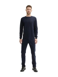 TOM TAILOR Hose Travis Dunkelblau/Blau