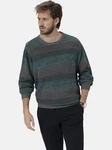 Babista Strickpullover LUNAVEST grau gestreift
