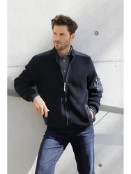 Babista Cardigan Strickjacke SILVETO blau/dunkelblau