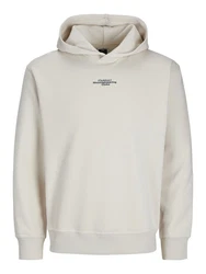 Jack & Jones Sweatshirt Hoodie JCOALPHA Beige/Braun/Khaki/Grau