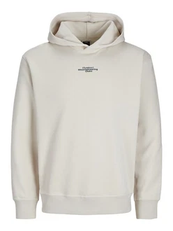 Jack & Jones Sweatshirt Hoodie JCOALPHA Beige/Braun/Khaki/Grau
