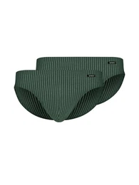 Slip Herren Brasil Slip 2er Pack Cotton Advantage (Packung, 2-St) gerundeter Beinausschnitt