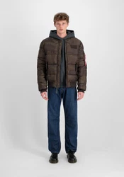 Alpha Industries Bomberjacke MA-1 Puffer Bomber Camo