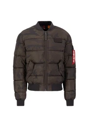Bomberjacke Men - Bomber Jackets MA-1 Puffer Bomber Camo