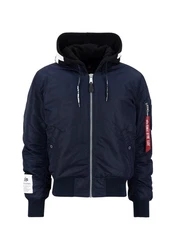 Alpha Industries Herren Blouson MA-1 Zip Hood 