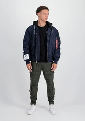 Alpha Industries Herren Blouson MA-1 Zip Hood 