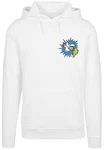 F4NT4STIC Rundhalspullover Herren Weiß/Creme