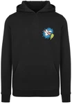 F4NT4STIC Rundhalspullover Herren Schwarz/Rot