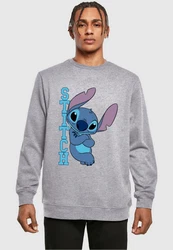 ABSOLUTE CULT Rundhalspullover Lilo And Stitch - Posing Crewneck Silber/Lila/Grau/Hellgrau/Blau