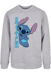 ABSOLUTE CULT Rundhalspullover Lilo And Stitch - Posing Crewneck Silber/Lila/Grau/Hellgrau/Blau