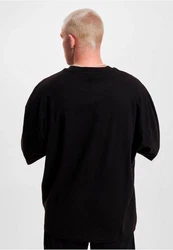 2Y Studios T-Shirt 2Y Basic Oversize Boxy Tee Schwarz/Dunkelrot