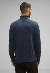 STREET ONE Rollkragenpullover Dunkelblau/Blau