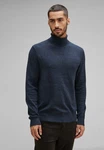 STREET ONE Rollkragenpullover Dunkelblau/Blau