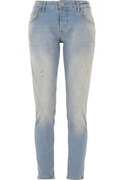 Bequeme Jeans Herren 2Y Destroyed Cropped Skinny Denim