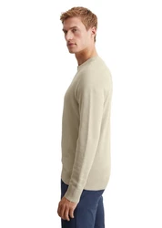 Marc O'Polo Rundhalspullover Khaki/Beige/Gold/Braun