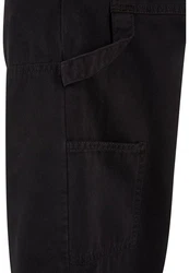 Urban Classics Twill Double Knee Pants Dunkelblau/Schwarz