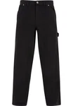 Urban Classics Twill Double Knee Pants Dunkelblau/Schwarz