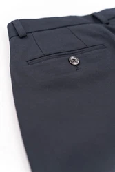 bugatti Anzughose mit Stretchfunktion Dunkelblau/Hellblau/Blau