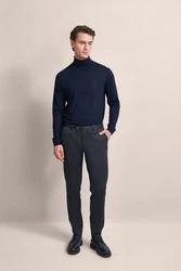 bugatti Anzughose mit Stretchfunktion Dunkelblau/Hellblau/Grau/Dunkelgrau