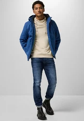STREET ONE MEN Blouson Winterjacke Blau