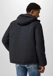 STREET ONE MEN Blouson Winterjacke Dunkelblau/Dunkelgrau/Schwarz