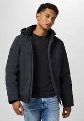 STREET ONE MEN Blouson Winterjacke Dunkelblau/Dunkelgrau/Schwarz