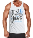 Neverless Tank-Top Dirt Track Racing Braun