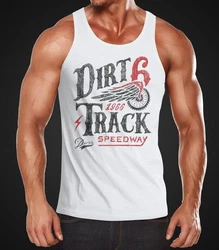 Neverless Tank-Top Dirt Track Racing Braun