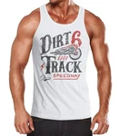 Neverless Tank-Top Dirt Track Racing Braun