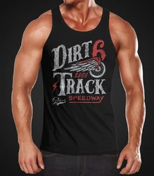 Neverless Tank-Top Dirt Track Racing Braun
