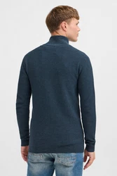 Indicode Strickjacke IDJadan Dunkelblau/Hellblau/Blau