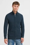 Indicode Strickjacke IDJadan Dunkelblau/Hellblau/Blau