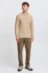Indicode Strickpullover IDJadas Beige/Khaki/Braun