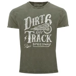 Neverless Print-Shirt Vintage Dirt Track Racing 