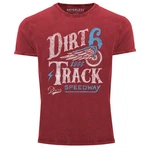 Neverless Print-Shirt Vintage Dirt Track Racing 