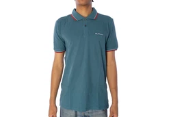 Ben Sherman Signature Polo Blau/Türkis/Hellblau/Grün