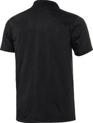 HENSON&HENSON Poloshirt Superweiches Jersey-Gewebe Schwarz/Grau/Dunkelgrau