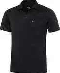 HENSON&HENSON Poloshirt Superweiches Jersey-Gewebe Schwarz/Grau/Dunkelgrau