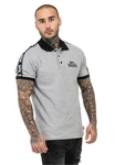 Lonsdale Poloshirt SETTER Grau/Hellgrau/Silber