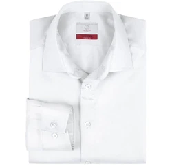 GREIFF Langarmhemd Corporate Hemd PREMIUM Herren OEKO TEX Weiß