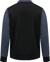 hummel Kapuzenpullover Hmltropper Sweatshirt Dunkelblau/Grau