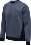 hummel Kapuzenpullover Hmltropper Sweatshirt Dunkelblau/Grau