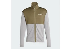 adidas TERREX Fleecejacke TERREX MULTI LIGHT Dunkelgrün/Khaki/Hellgrau/Beige/Grau