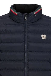 19V69 ITALIA Herren Steppjacke JASON Dunkelblau/Blau/Hellblau