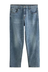 Next Relax-fit Jeans Blau/Hellblau