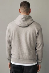 Next Kapuzensweatshirt Premium-Hoodie Braun/Beige/Khaki/Grau