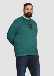 Sweatshirt Sweatshirt mit Stickerei Stickerei