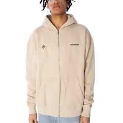 Pegador Sweatjacke PGDR Gien Oversized Beige/Khaki/Braun